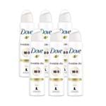 Kit Desodorante Aerossol Dove Invisible Dry 150ml 6 Unidades