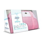 Kit Dove Baby Bolsa Rosa com Lenço