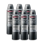Kit Dove Men Antibac Desodorante Antitranspirante Aerosol 150ml Leve 6 Pague 4