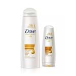 Kit Dove Óleo Nutrição Shampoo 400ml + Condicionador 200ml C/ 30% de Desconto