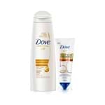 Kit Dove Shampoo Óleo Nutrição 400ml + Super Condicionador Fator de Nutrição C/ 25% de Desconto