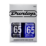Kit Dunlop 65 Platinum Spray Wax, Deep Clean e Flanela