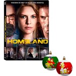 Kit DVD Homeland: 3ª Temporada Completa + Bola de Natal Personalizada Simpsons (2 Unidades)