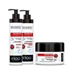 Kit Eico Color Life Shampoo+Condicionador 280ml+Creme de Tratamento 240g com 30% de Desconto
