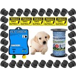 Kit Eletrificador Cerca Elétrica para Cães Gatos Galinhas Coelho e Outros