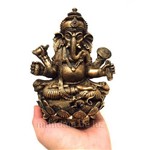 Kit Estátua de Ganesha + Árvore de Citrino + Pirita