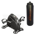Kit Exercitador Mini Bike com Monitor - Liveup + Squeeze Automático 1lt