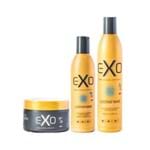 Kit Exo Hair Home Use Cuidados Diários e Reconstrução (3 Produtos)