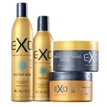 Kit Exotrat Hidratação + Reconstrução 4 Produtos - Exo Hair