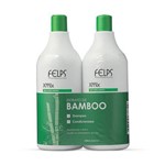 Kit Felps Profissional Xmix Bamboo Shampoo + Condicionador 1L + 1L
