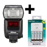 Kit Flash Nikon Speedlight Sb-5000 com 4 Pilhas e Carregador