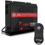 Kit Fonte Automotiva Jfa 36a Slim 480w + Controle Longa Distância Jfa K1200 1200 M Preto Universal