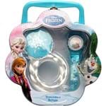 Kit Frozen com Trancinha Relogio Disney Elsa Candide