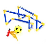 Kit Futebol com Trave Rede Bola Bomba Bel Brink