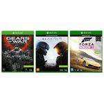 Kit Game Microsoft Xbox One - Gears Of War Ultimate Edition + Halo 5 Guardians + Forza Horizon 2