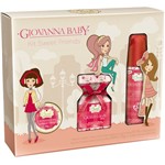 Kit Giovanna Baby Cherry Mini: Colônia + Desodorante + Lip Balm