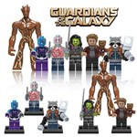 Kit Guardiões da Galáxia Marvel Big Groot Vingadores Blocos de Montar Compatível LEGO