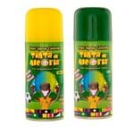 Kit Hair Spray Colorido Verde e Amarelo 120ml - Tinta da Alegria