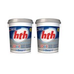 Kit Hth Duas Unidades Cloro Aditivado Brilliance 10em1 10kg