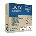 Kit Instalação para Ar-condicionado 12.000 a 18.000 Btus Okity Ce0203g
