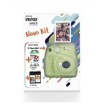 Kit Instax Mini 9 Verde Lima com Porta Fotos + Pack 10 Poses