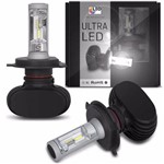 Kit Lampada Led Automotiva Ultra Led Shock Light Encaixe H4