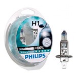 Kit Lampada Philips Xtreme Vision H1 55w 12v - Efeito Xenon