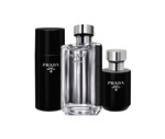 Kit L'homme Prada (Perfume 50ml + Desodorante + Pós Barba) 50 Ml