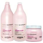 Kit L'Oréal Professionnel Vitamino Color A-Ox Shampoo 1,5L + Condicionador 1,5L + Máscara 500g