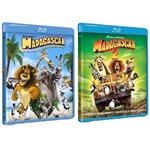 Kit Madagascar Vol. 1 e 2 - Blu Ray Infantil