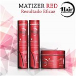 Kit Matizador Red Hair Extrattus Cabelos Vermelhos e Despigmentados