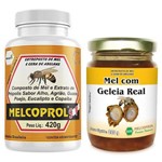 Kit Mel com Geleia Real e Melcoprol Super - Composto de Mel