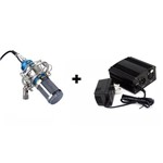 Kit Microfone Condensador Bm800 + Phantom Power Fonte 48v