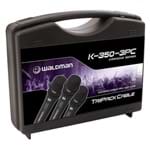 Kit Microfone P/ Vocal Waldman K350 C/ 3