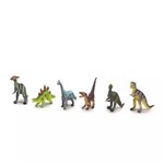 Kit Miniaturas Dinossauros C/ 6 Bicho Mundi - Dtc