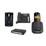 Kit MiniCom Plus para Comunicação Telefônica Intelbras