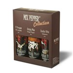 Kit Mix Pepper Collection com 3 Molhos de Pimenta 60ml