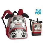 Kit Mochila Infantil + Lancheira de Animais Zoo Clio Pets - Dalmata