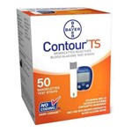 Kit Monitor de Glicemia Contour Ts Bayer C/ 50 Tiras