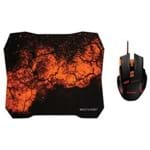 Kit Mouse e Mouse Pad Gamer Multilaser MO256