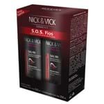 Kit Nick & Vick PRO-Hair S.O.S Fios Completo (Shampoo e Condicionador) Conjunto