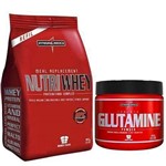Kit Nutri Whey Bunilha + Glutamine 300g - Integralmédica