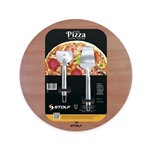 Kit para Pizza com 3 Peças 738-std 35cm Stolf