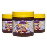 Kit Pasta Amendoim 3 Unidades - Mel, Cacau Crocante - 500g - Thiani