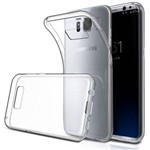 Kit Película de Vidro e Capinha Tpu de Silicone para Samsung S8