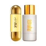 Kit Perfume 212 Vip 30ml + Body Lotion 200ml