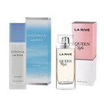 Kit Perfume Donna 90ml + Queen Of Life 75ml La Rive
