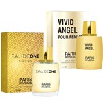 Kit Perfume Eau de One e Vivid Angel F 100ml Paris Riviera