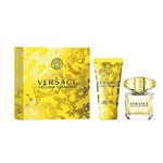 Kit Perfume Versace Yellow Diamond Edt 90ml + Body Lotion