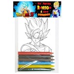 Kit Pintura Dragon Ball Z com 10 Unds